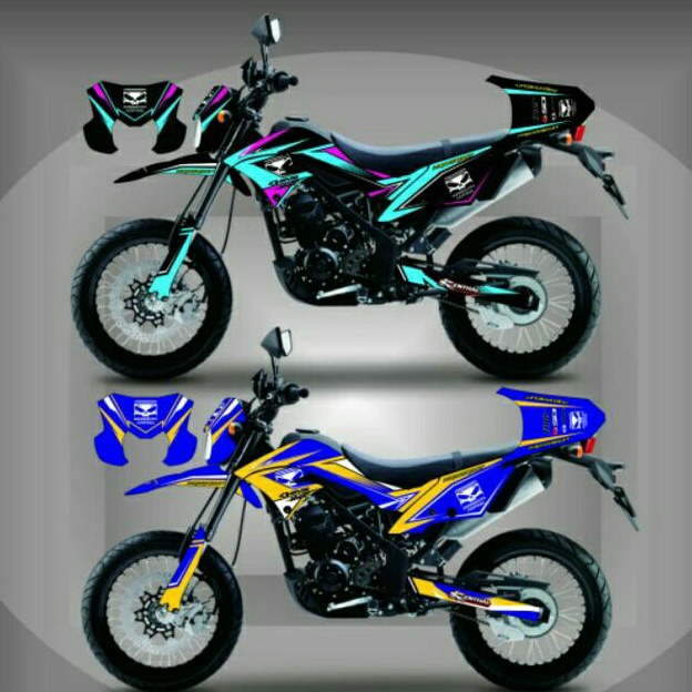 DECAL STICKER KLX BF DECAL STICKER KLX DTRACKER KLX OLD KLX GORDON DECAL KLX FULL BODI