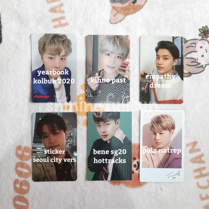 NCT TAEIL PHOTOCARD PC EMPATHY RESONANCE PAST KIHNO YB YEARBOOK KOLBUK STICKER SEOUL CITY POLAROID P