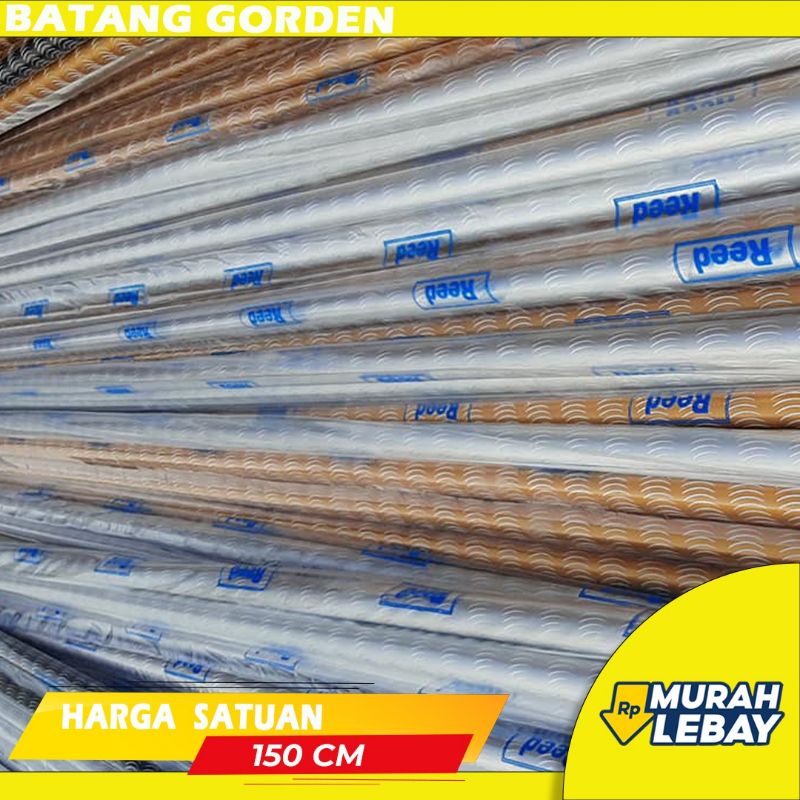 BESI GORDEN / BATANG GORDEN / TIANG GORDENG / MOTIF URIL 150CM