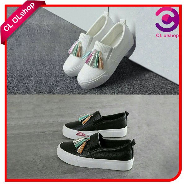 Sepatu Santai Wanita Sepatu Slip On Wanita Sepatu Wanita Terbaru Sepatu Kekinian Sepatu Model