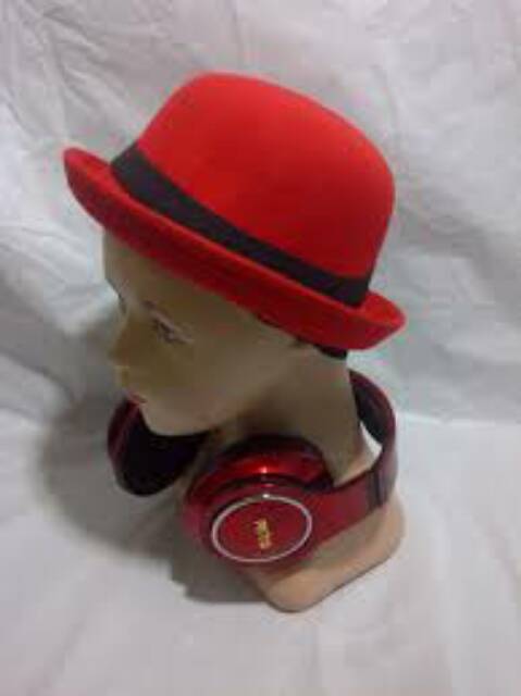 Bowler Hat Anak topi bulat bundar caplin