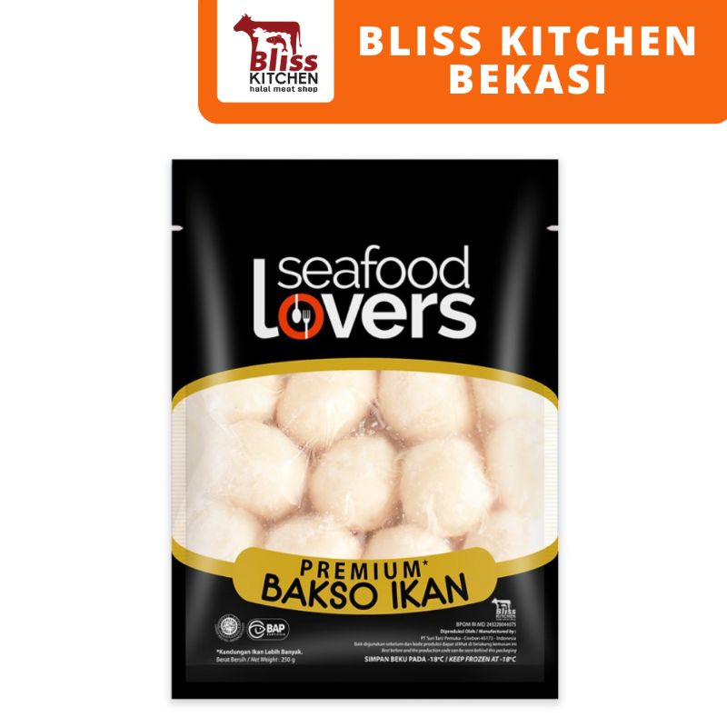 

Bakso Ikan Premium Seafood Lovers / Fish Ball Premium 250gr