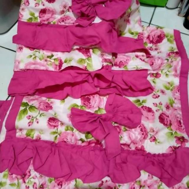 Shafiyyah.sarban Gkm rempel rok lapis busa tebal bahan katun star asia