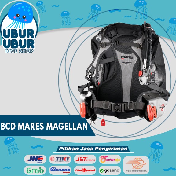 BCD Mares MAGELLAN - BCD Diving/ROMPI SELAM/Alat Selam SCUBA Diving