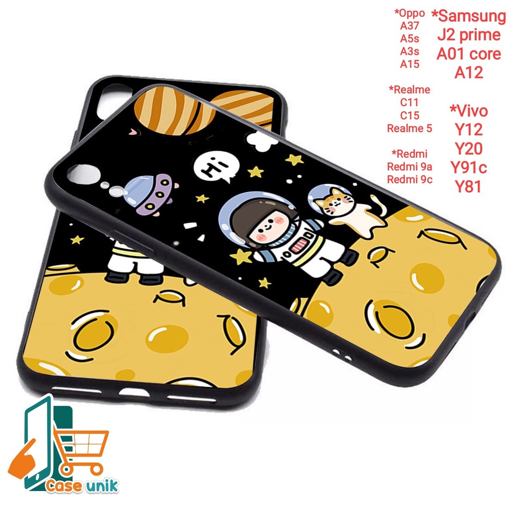 SS003 Softcase SPACE realme c1 c2 c3 5 5i 5s c11 c12 narzo 30a c15 c17 7i CS2241