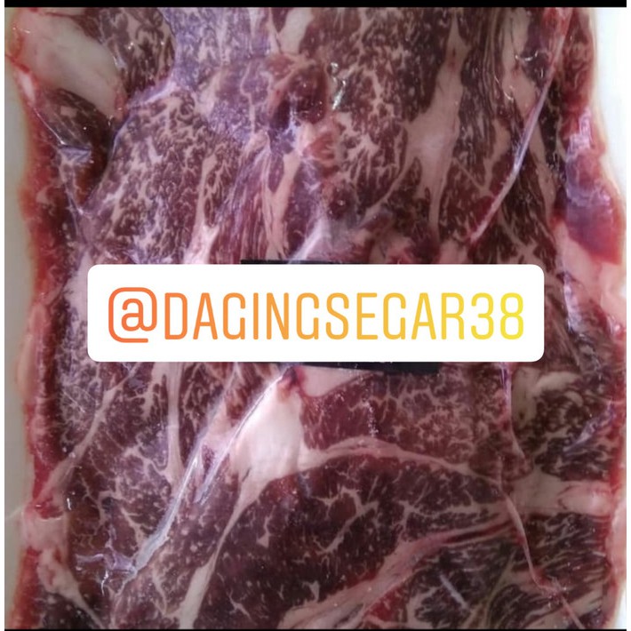 

New Arrival - Wagyu Beef Karubi Slice Mb 9++ @500Gr