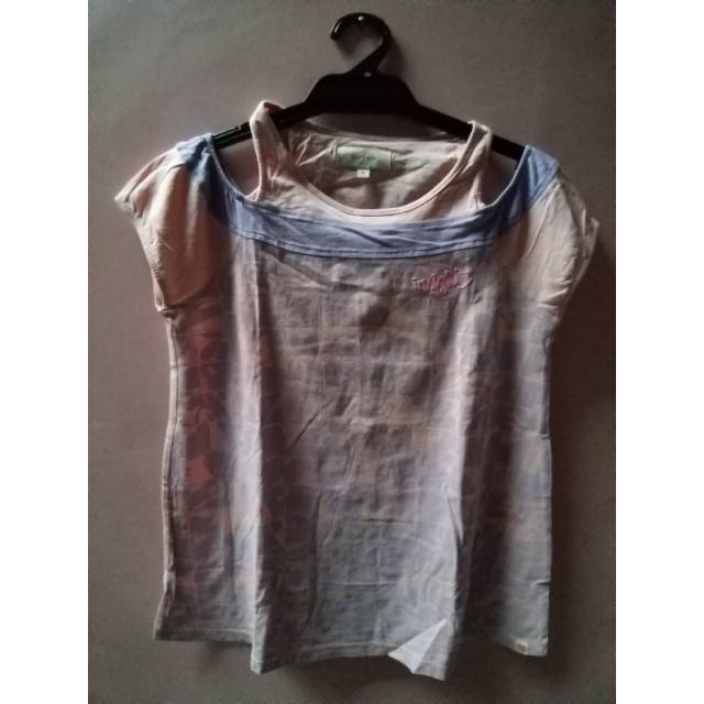 prelove baju atasan pink ungu