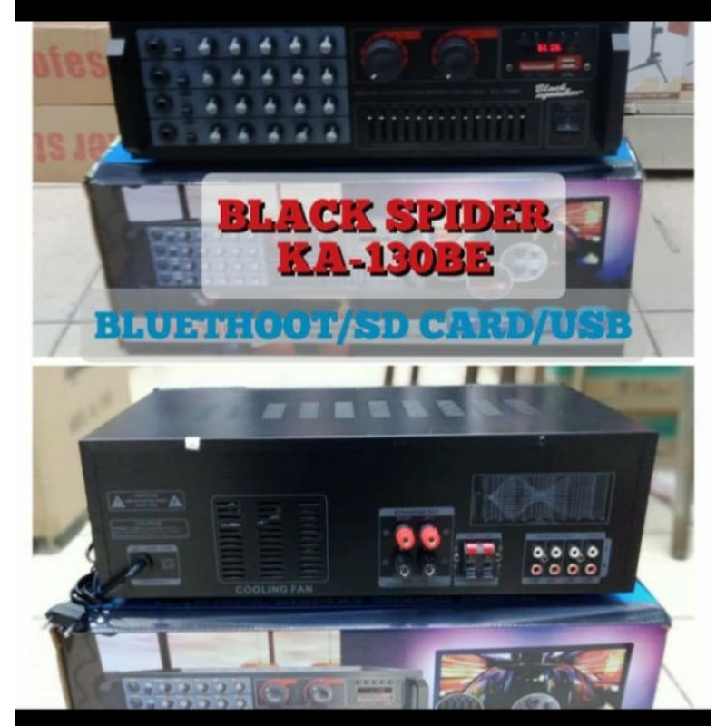 Power Ampli black spider KA-130BE usb Bluetooth