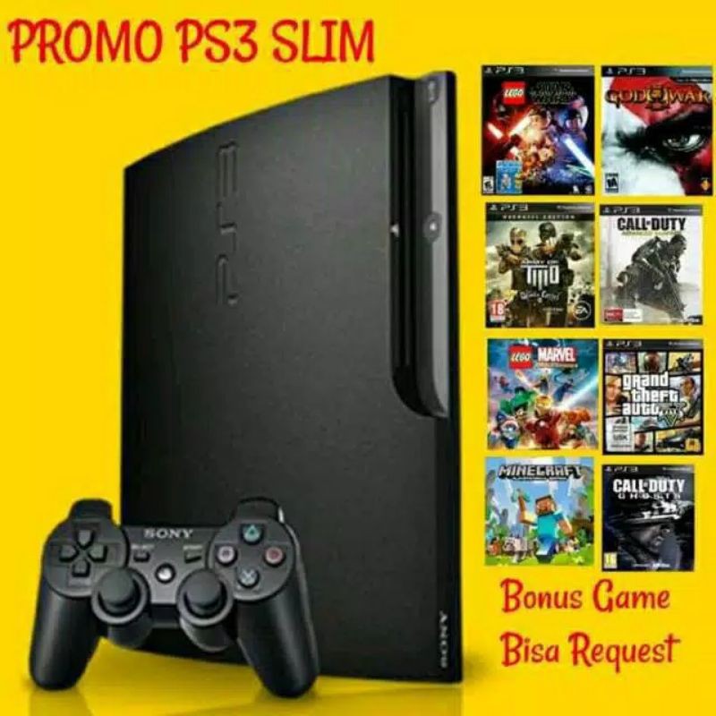 Playstation 3 slim 160GB 250GB 320GB 500GB