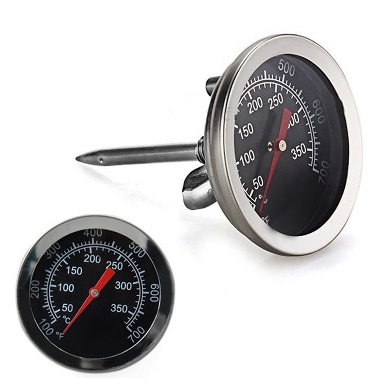 Deid Termometer Makanan / Daging Bahan Stainless Steel 350 Untuk Oven°