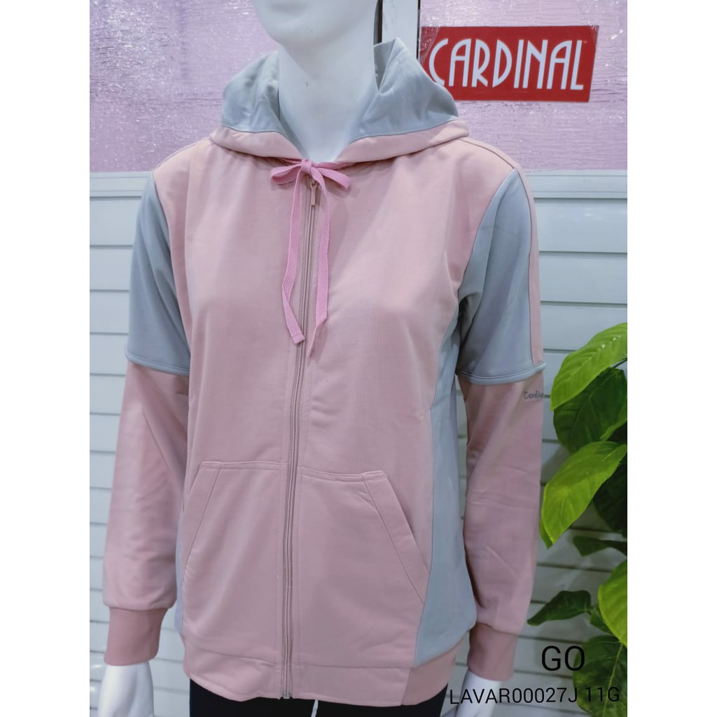 gof CARDINAL SWEATER GIRL Pakaian Wanita Outerwear Jaket Reguler Katun Polos Original