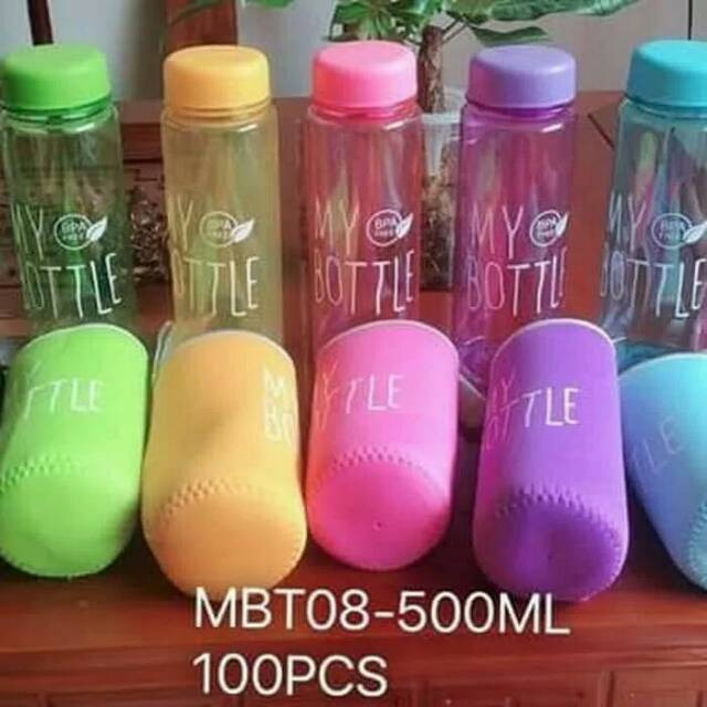 [Termurah] My bottle bening + pouch busa