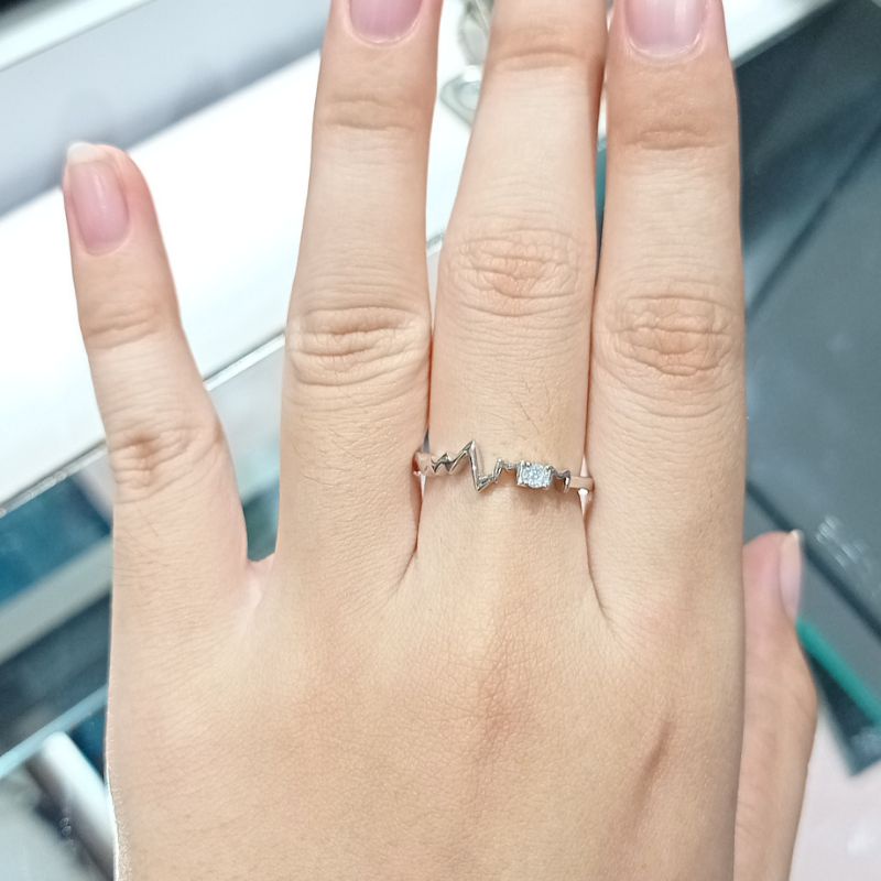 Cincin Cewek Perak Silver 925/S925 Cincin Korea