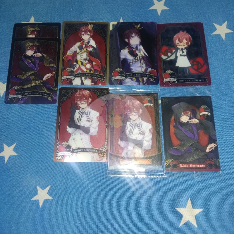 Twisted Wonderland Riddle Rosehearts Card Sets