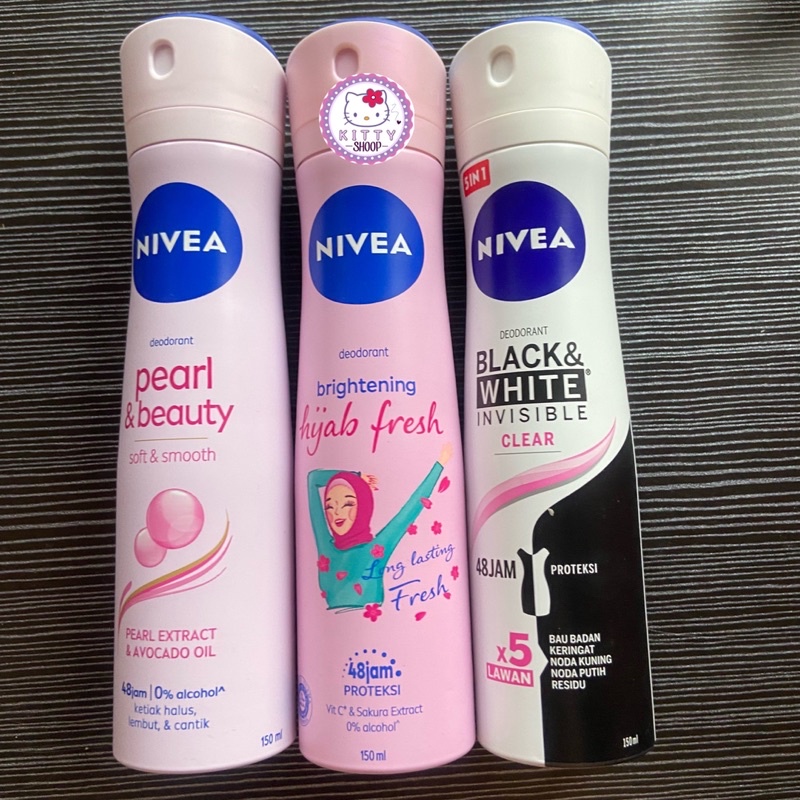 Nivea Deodorant Roll On &amp; Spray