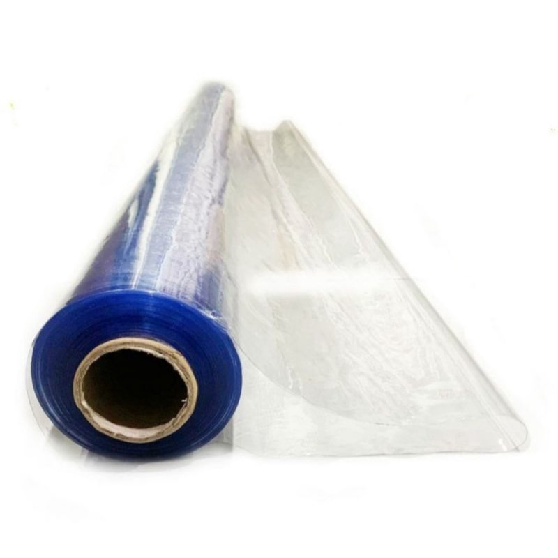 Plastik Mika Kaku Meteran Tebal 0,25 mm x 140 cm Bening Transparan