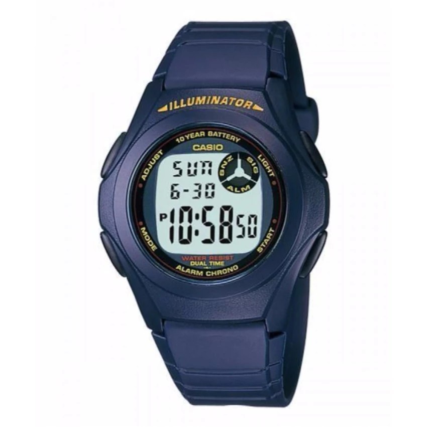 Casio Original F-200W / F200W Jam Tangan Pria - Digital - Karet