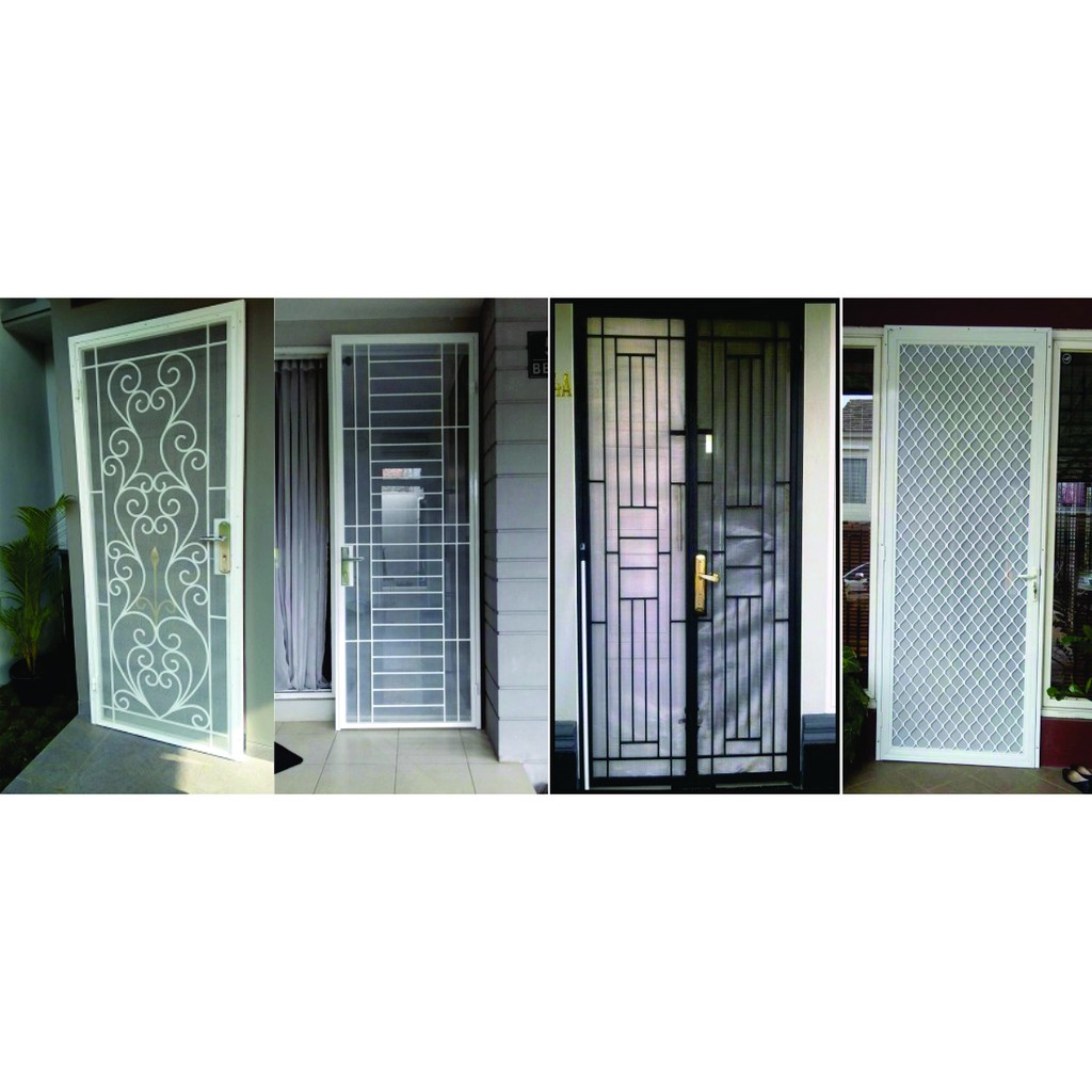 Jual Tralis pintu minimalis / Tralis jendela / Tralis kasa nyamuk