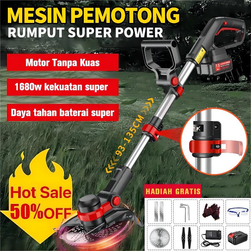 8 Inch Mesin Potong Rumput Mesin Potong Rumput Listrik Mesin Potong Rumput Baterai Mesin Pemotong Ru
