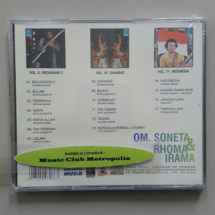 Cd Om. Soneta Dan Rhoma Irama - Vol.09 / Vol.10/ Vol.11