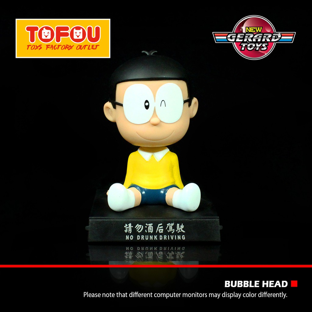 Pajangan Goyang Bubblehead Doraemon Nobita Murah Shopee Indonesia