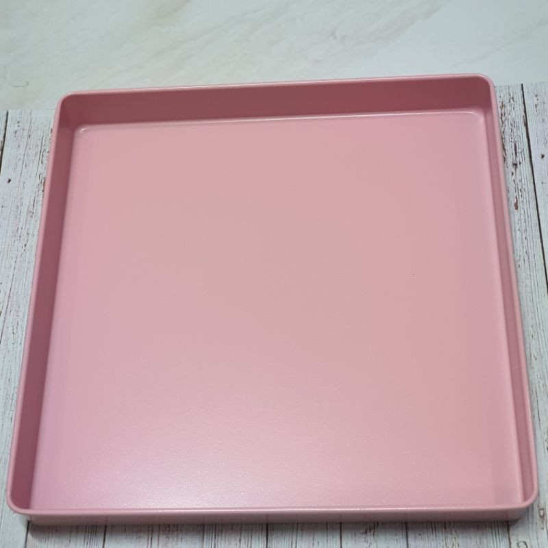 Suncity PINK multifuctional square bake pan / baking pan / loyang bolu gulung