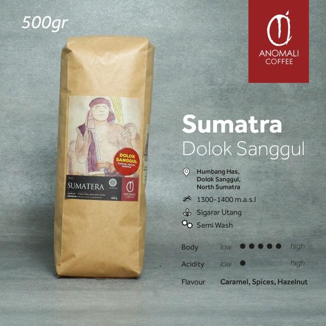 

[COD] Anomali Coffee Biji Kopi Sumatra Dolok Sanggul 500gr [COD]