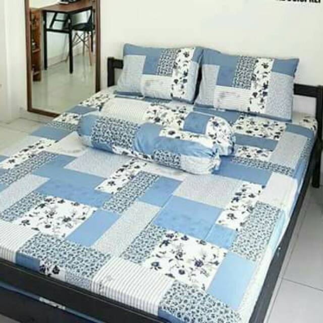 Sprei katun, sprei size 120, sprei single bed
