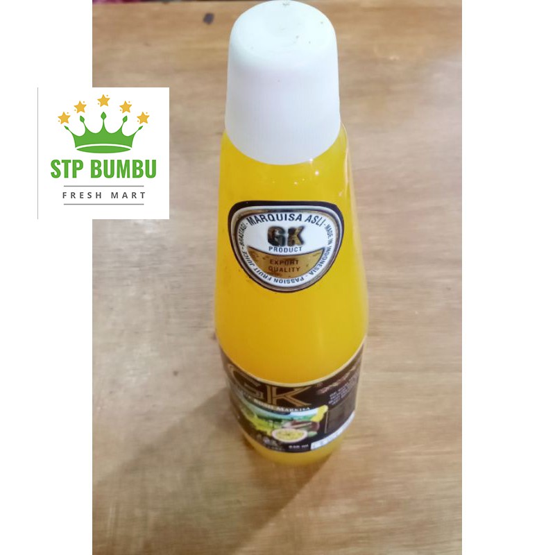 Sirup Markisa GK Black Label Asli 1 Botol / Sirup Medan