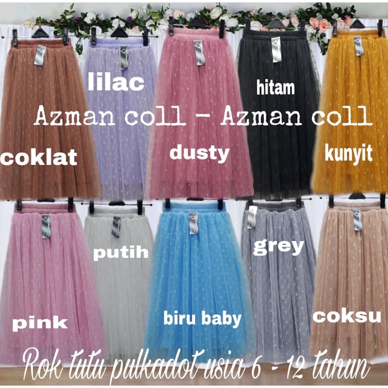 rok tutu motif air mata ibu--rok tutuTANGGUNG dotty--rok tutu skiit import--rok tutu anak perempuan sd motif pulkadot usia 4 - 12tahun