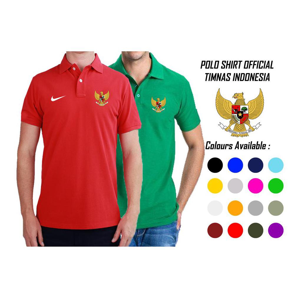 POLO SHIRT TIMNAS INDONESIA - seymu