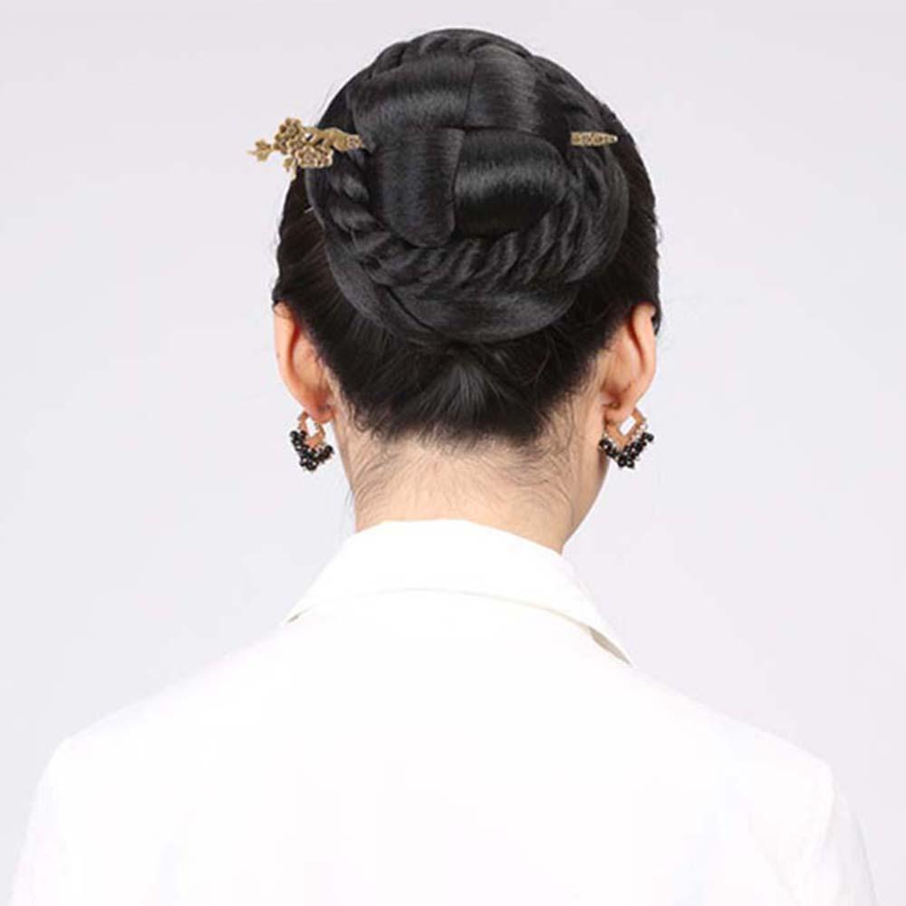 NEEDWAY Jepit Rambut Tradisional Vintage Wanita Pengantin Logam Gadis Etnik Hiasan Kepala