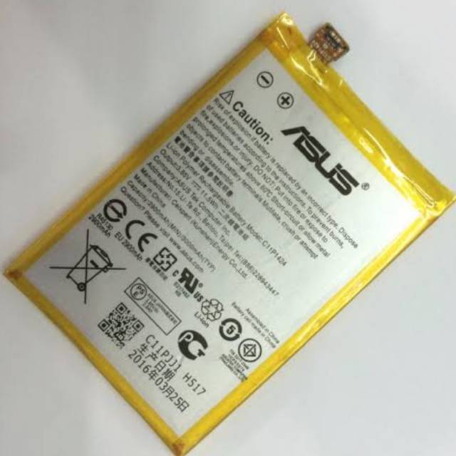 Baterai Batre Batere Asus Zenfone 2 5,5in Z00AD