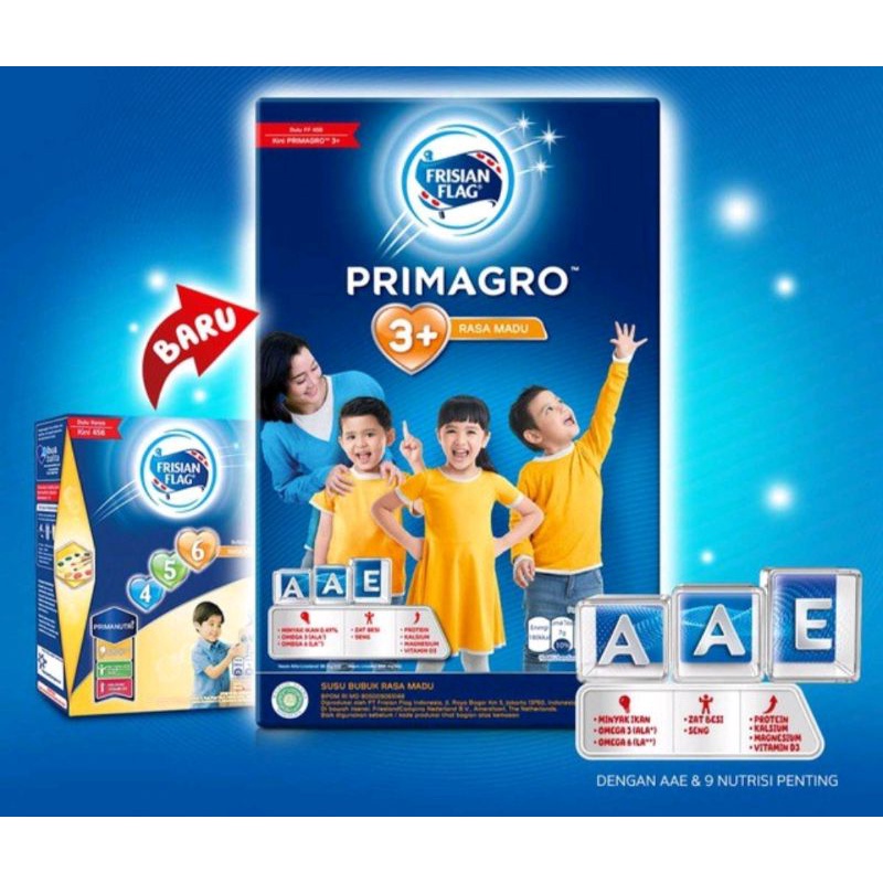 FRISIAN FLAG PRIMAGRO 3+ (Vanilla madu 800gr)