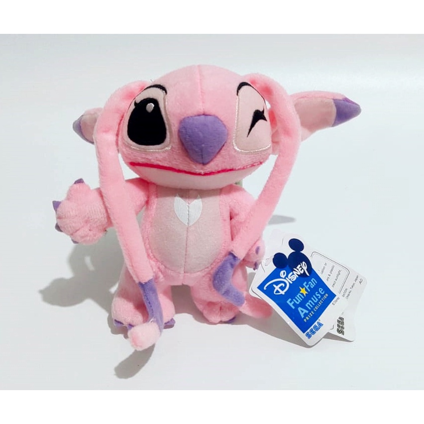 Boneka Angel Stitch Original Disney Sega Fun Fan Amuse