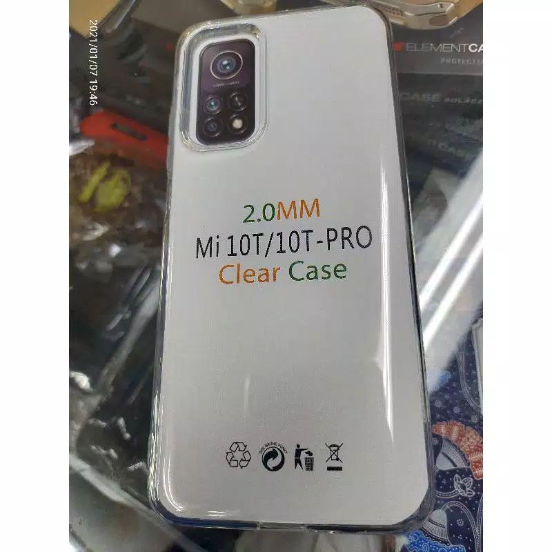 Xiaomi Mi11 / Mi10T / Mi10T Pro Softcase HD Cover Sockproof Silikon Tebal Soft Case Clear