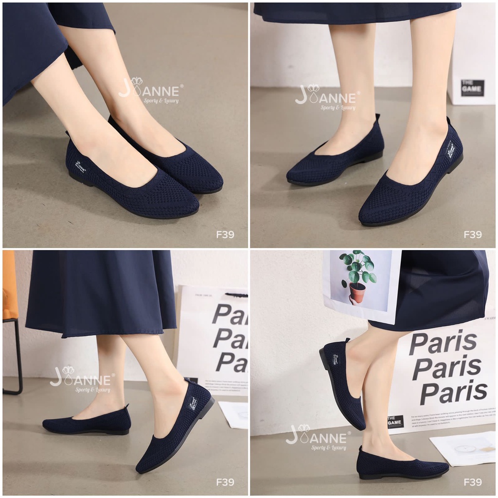 JOANNE FlyKnit Flat Shoes #F39 ORIGINAL