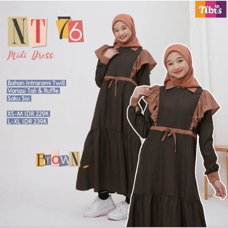 Nibras Teen NT 76 Tunik Remaja