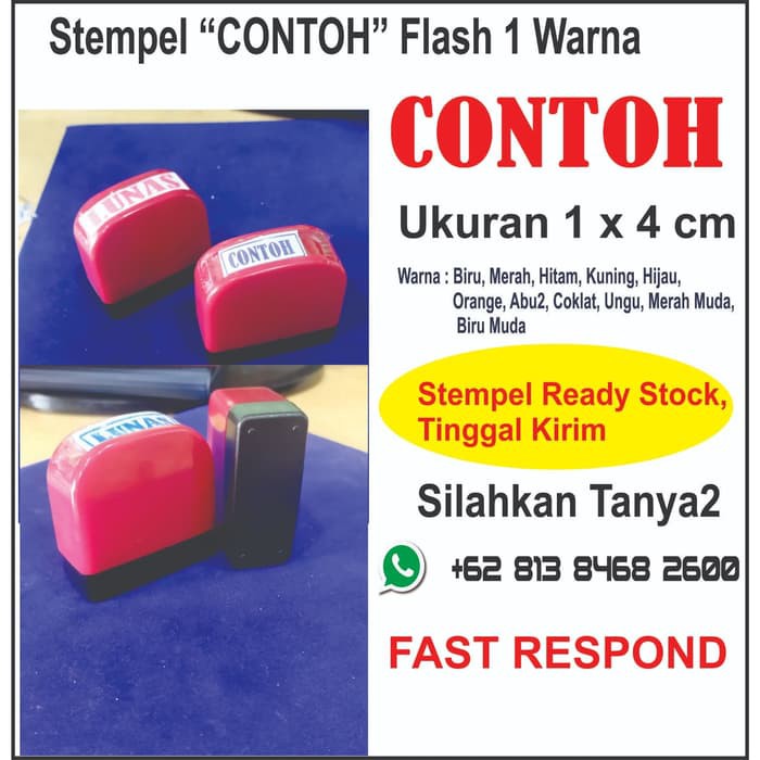 

Stempel Contoh Flash 1 Warna