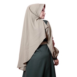 Muslimore IONIC Set Dress Baju Gamis Terbaru Polos 