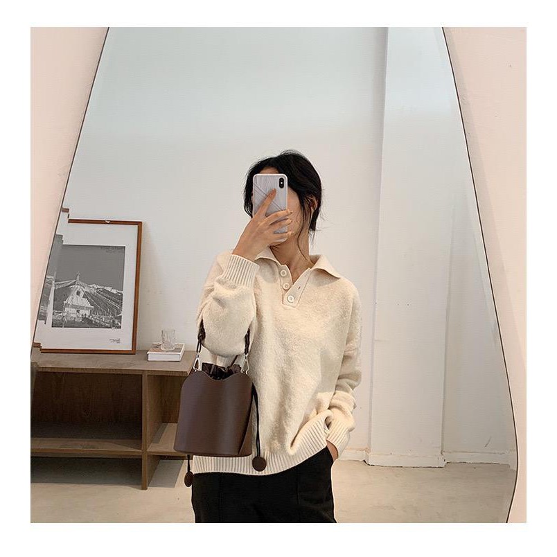 BJ15253 - BLACK/BROWN/COFFEE/YELLOW - TAS SLEMPANG TALI KEPANG MODIS ROUNDBAG TAS BULAT TABUNG CIRCLE BAG TAS WANITA FASHION IMPORT TERMURAH TERLARIS TERBARU BAGSTORE JAKARTA TAS BATAM GT1777 LT1495 ELJ5253 CR7566