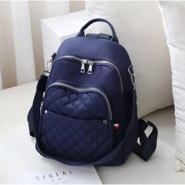 Tas Ransel Wanita Korea Kekinian Bahan Anti Air/Tas olah/Tas Gendong Remaja/Tas Gemblok Buat Ngaji