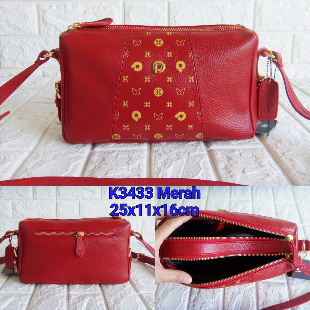 Tas Papillon Original K3433 Merah