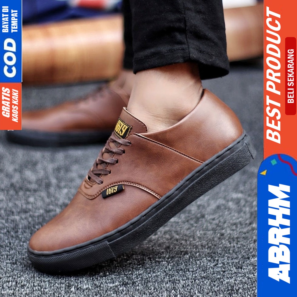 Abrhm Authentic - Sepatu Formal Pria Casual