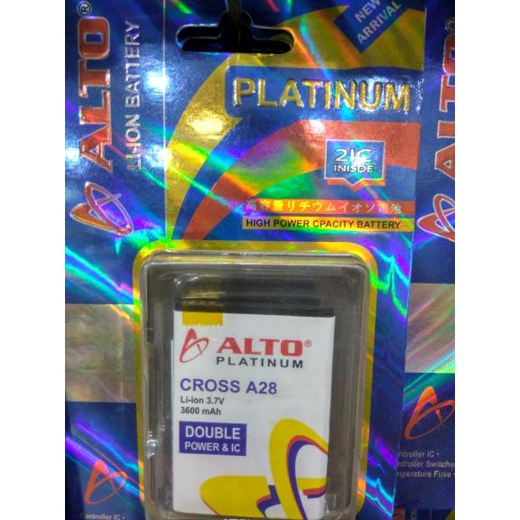 Cross A28 Baterai ALTO Double Power