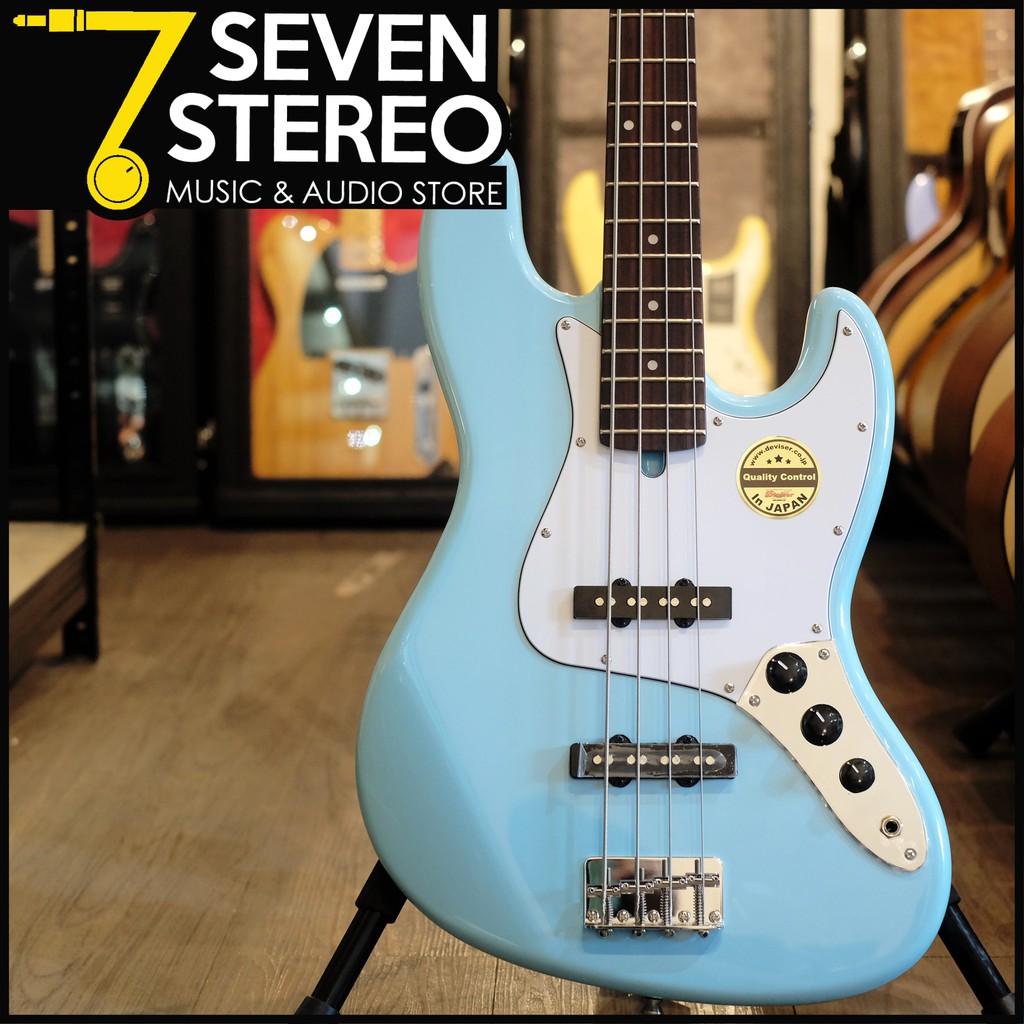 Bacchus Jazz Bass Sonic Blue BJB 1R