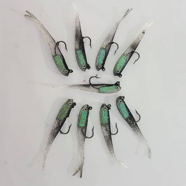 Jig head fish lure