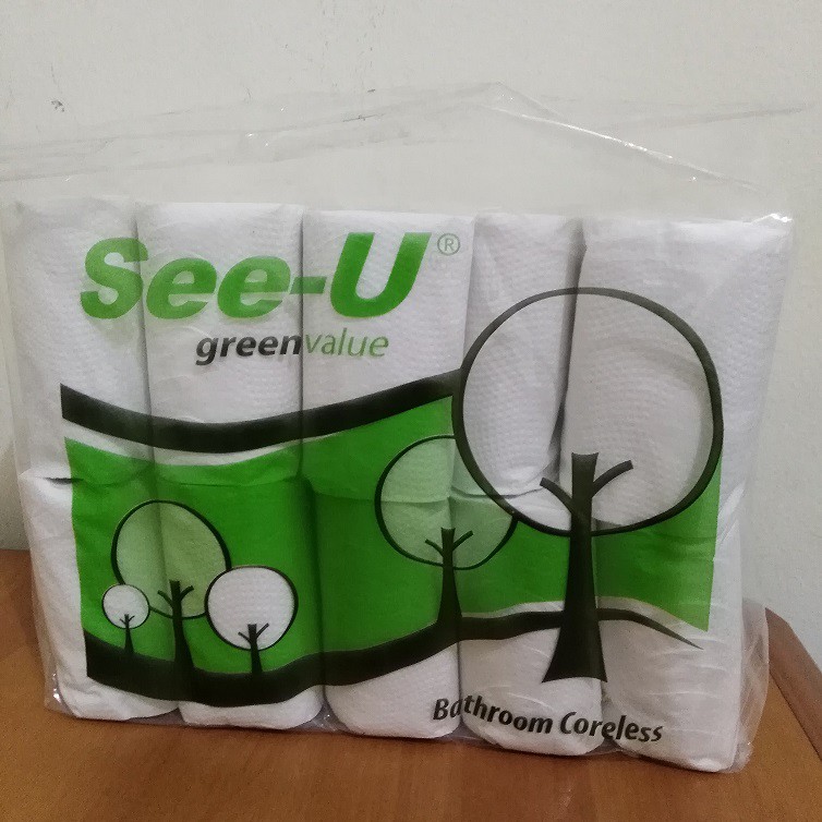 Tissue See U Coreless / Tissue Gulung / Tissue Toilet 10roll