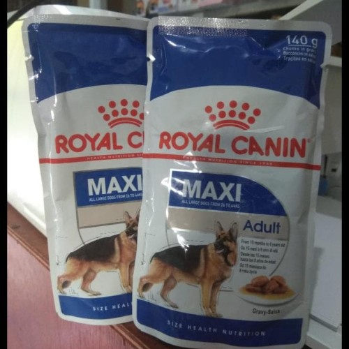 RC WET MAXI ADULT 140G / ROYAL CANIN POUCH MAXI ADULT 140G / ROYAL CANIN MAXI ADULT 140GR / RC MAXI ADULT