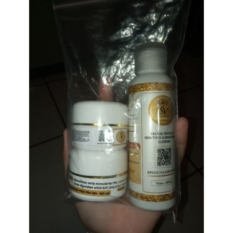 [BPOM] SKINCARE SV GLOW SKIN/SKINCARE GLOWING